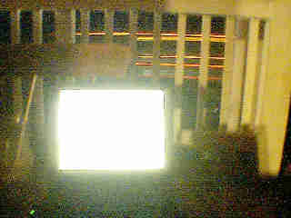 work in progress on the rainy porch